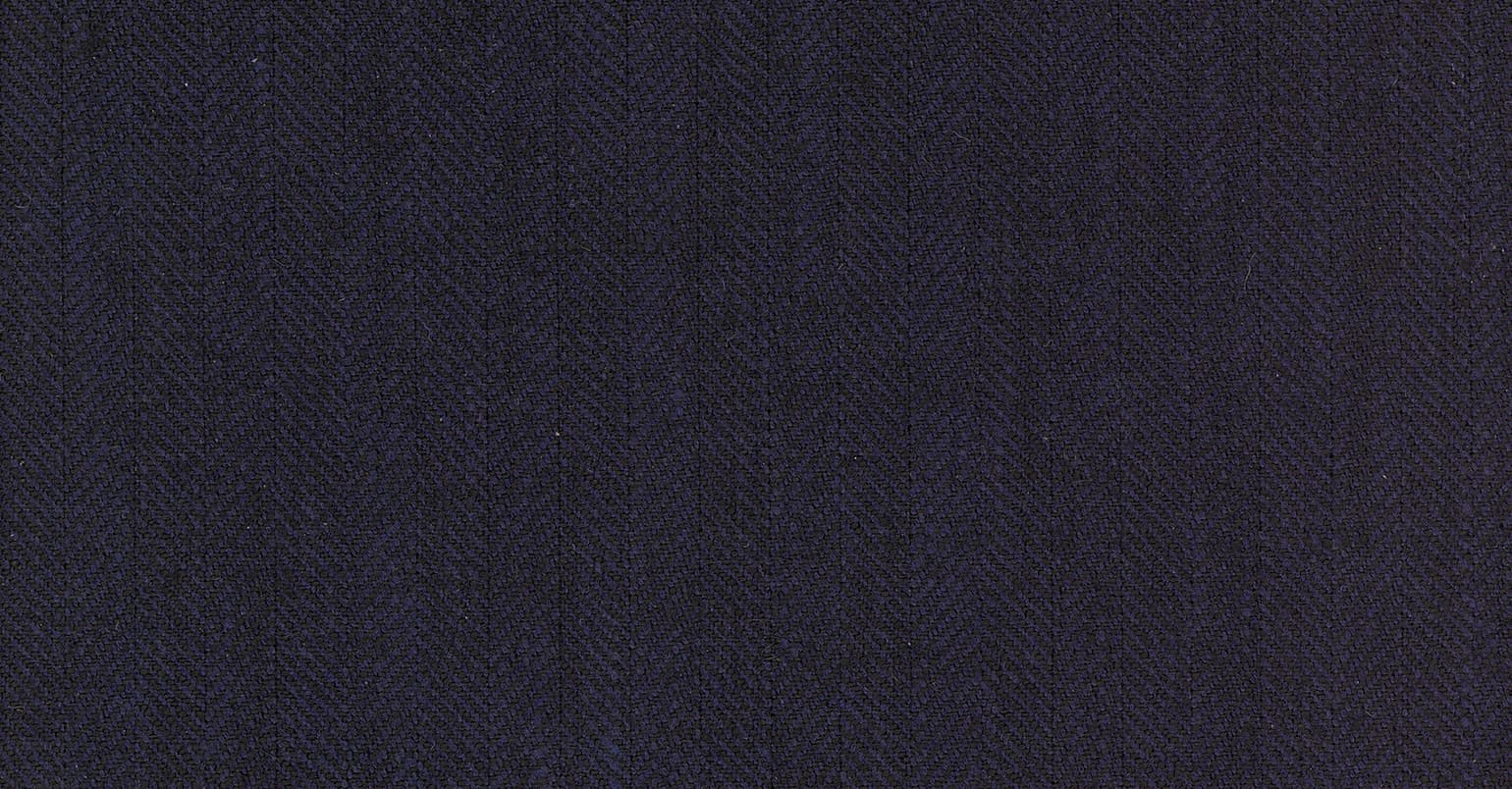 Tejido de vicuña Espiguilla azul noche, referencia 901207