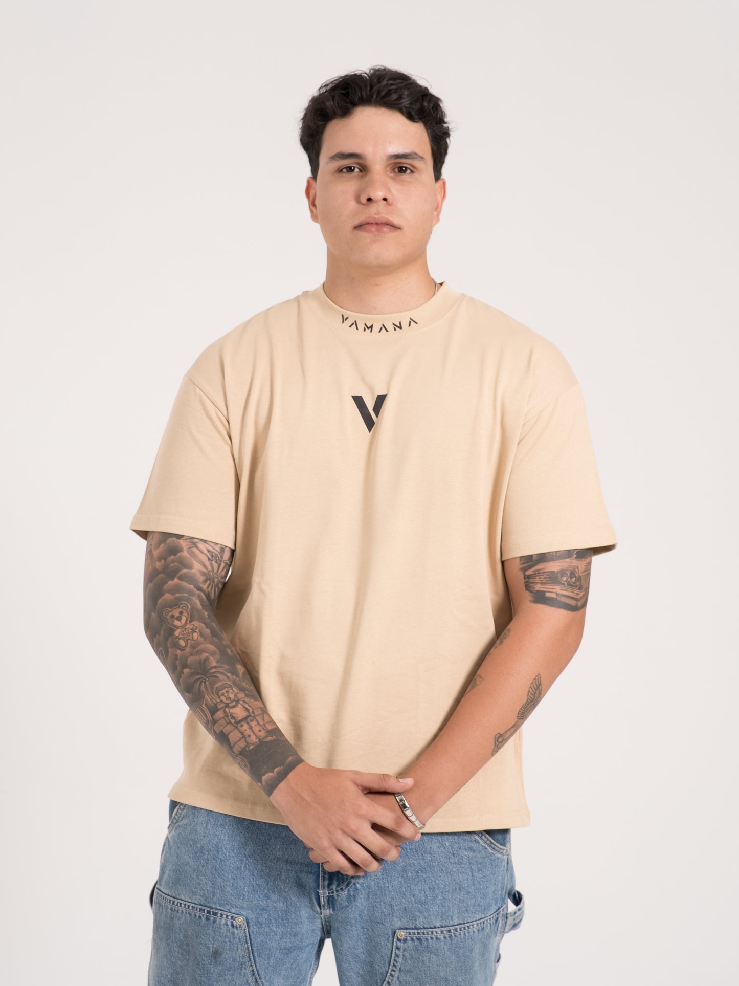 Playera Oversize de Hombre Lisa