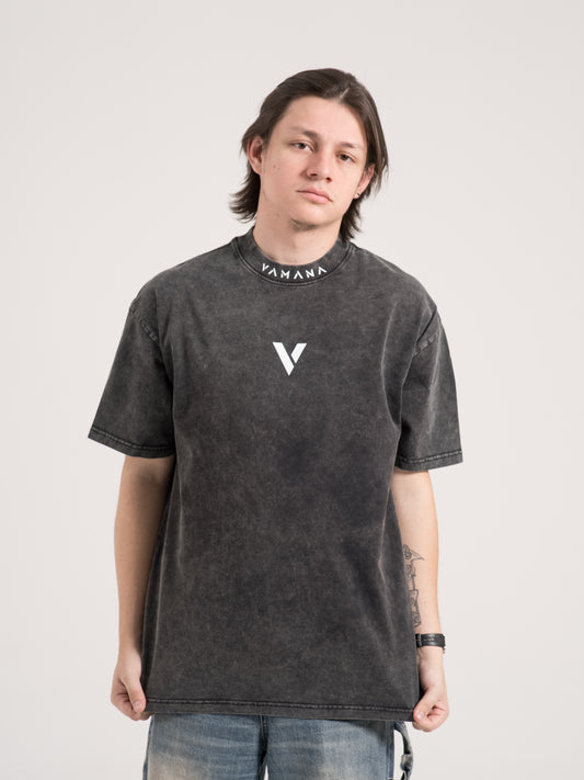 Playera Oversize de Hombre Deslavada